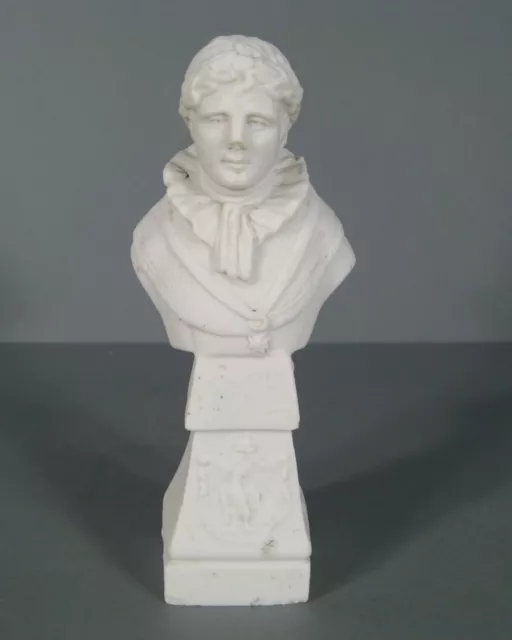 Empereur Napoléon Premier Ancien Buste En Biscuit De Porcelaine Aigle Impérial