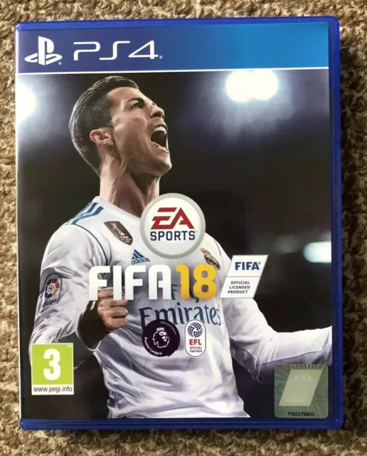 FIFA18 PS4 PlayStation 4 Jeu de Football EA Sports