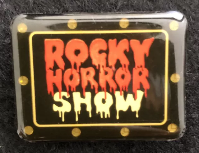 ROCKY HORROR SHOW Flashing Badge Official Merchandise 1993 Batteries Included