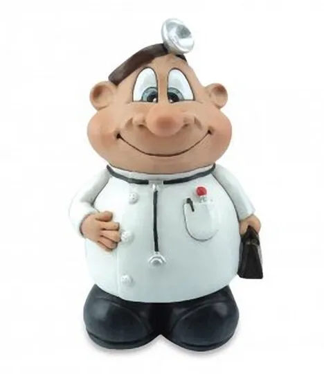 Caja de Dinero Funny Mestieri Les Alpes Médico Doctor 014 99231 Recepción