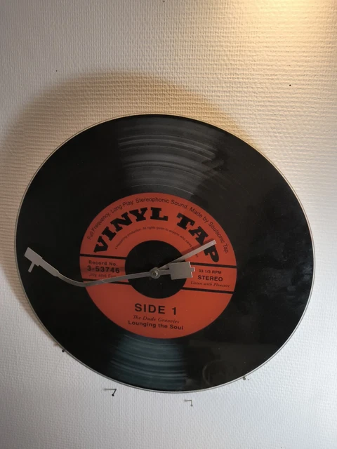 Horloge Publicitaire Vinyle TAP