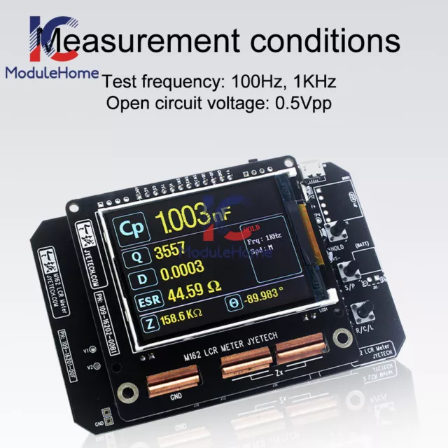 M162 High Precision LCR Meter DIY LCD Inductance Resistance Capacitance Tester