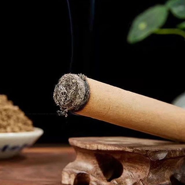 Ensemble De Bâtons De Moxa S 10 Pièces Kit De Moxibustion Douce Rouleau