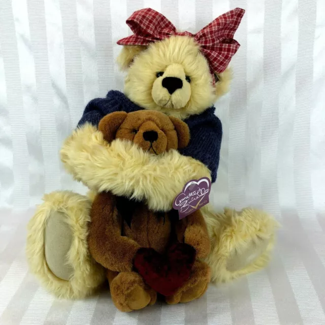 Annette Funicello Knickerbocker Jointed Bear & Teddy My Heart Belongs To You 16"