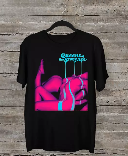 New Popular Queens of the Stone Age Band Black S-2345XL Unisex T-Shirt GC717