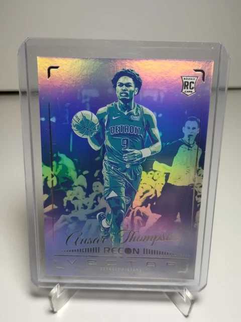Rc Rookie Png AUSAR THOMPSON 2023-24 Panini Recon RC Rookie Vector SP #4 Detroit ...