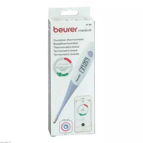 BEURER OT20 Basalthermometer+Zyklus-App Ovy 1 St (OHNE ORIGINALVERPACKUNG)