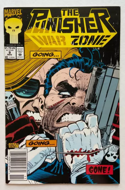 Marvel Comics The Punisher War Zone Vol 1 #9 1992