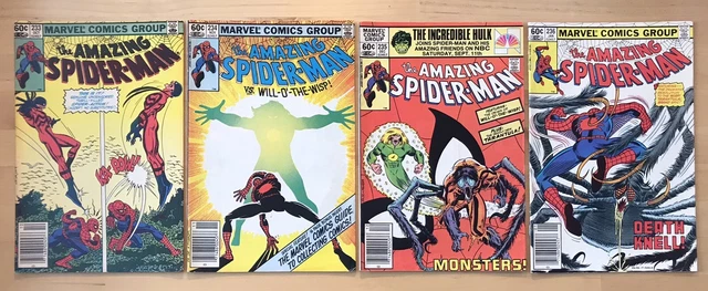 Amazing Spider-Man #233, #234, #235, #236 - Marvel Bronze Age Comic Book Lot