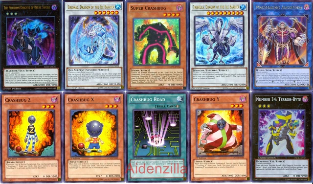 yugioh crashbug deck yu gi oh deck box