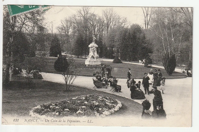 NANCY - CPA 54 - LA PEPINIERE - allée de la statue de Claude Gelée