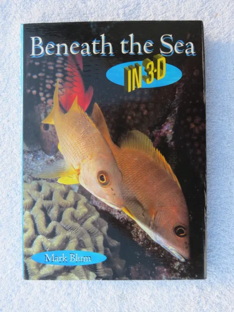 Beneath The Sea In 3D Book Maritime Nautical Marine (#184)