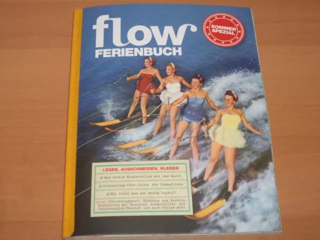 FLOW-FERIENBUCH SOMMER SPEZIAL mit allen Beilagen aus 2016 NEUWERTIG!