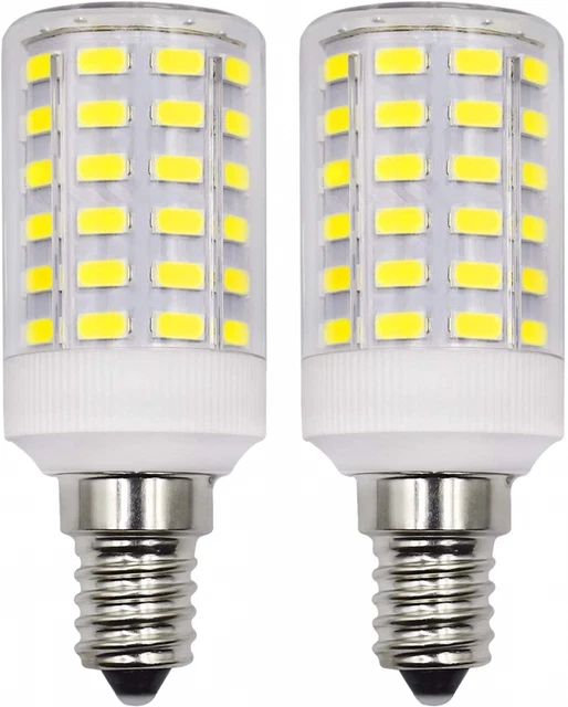 LED E14 7W Bulb 60W-70W Incandescent Bulbs Equivalent Cool White 6500K...
