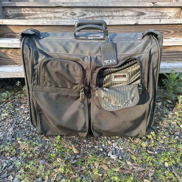 TUMI 'Alpha' Army Green Nylon 2-Wheeled Large Garment Bag