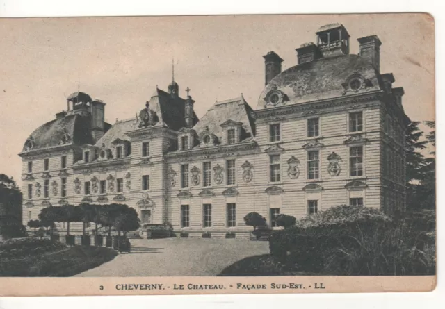 Cpa 41 - Cheverny - Le Château (Loir-Et-Cher) - Non Écrite