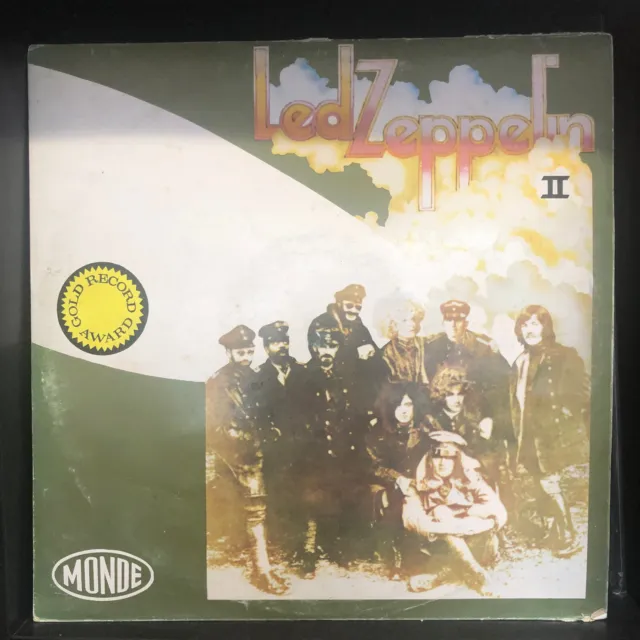 Led Zep - Led Zeppelin II Iran / Iranian press. Very Rare nice VG+ condition.