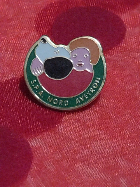 Collection De Pins Vintage - École - Logo "Touche Pas à Mon Cartable"
