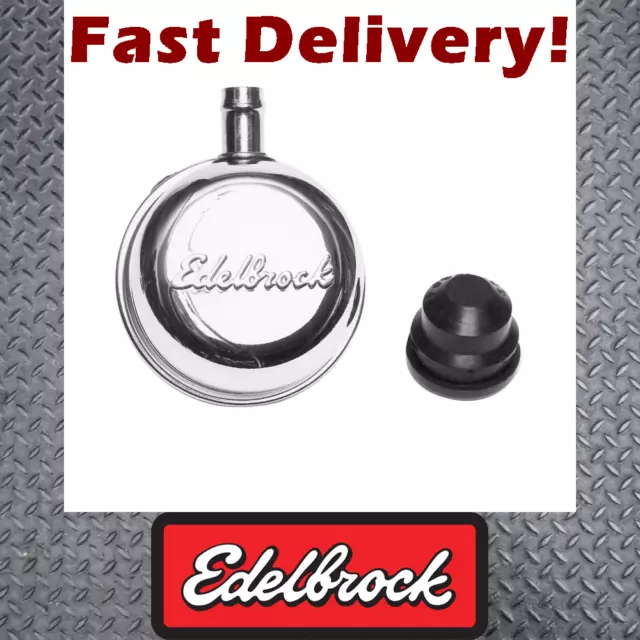 Edelbrock VALVE COVER BREATHER  W/90° HO suits Holden Chevrolet 307 327 350