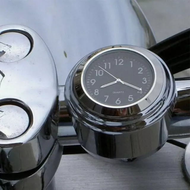 1pcs Motorraduhr Uhr Uhren Clock für Motorrad Lenkeruhr Fahrrad R3P8