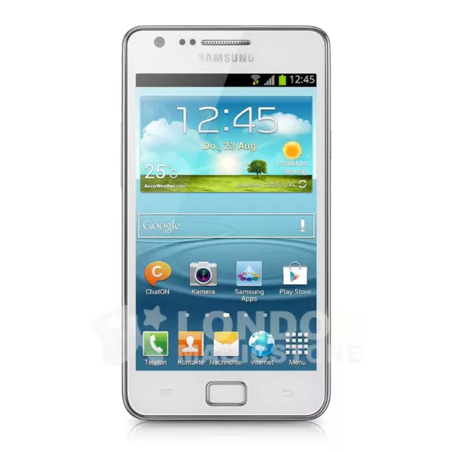 Teléfono móvil Samsung Galaxy S2 SII 16 GB blanco desbloqueado - muy buen estado