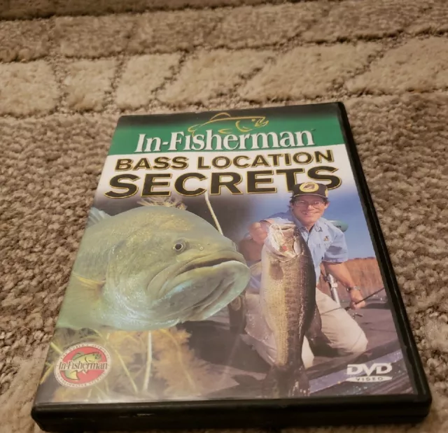 In-Fisherman Bass Location Secrets  Dvd "The Secrets Are Out!"