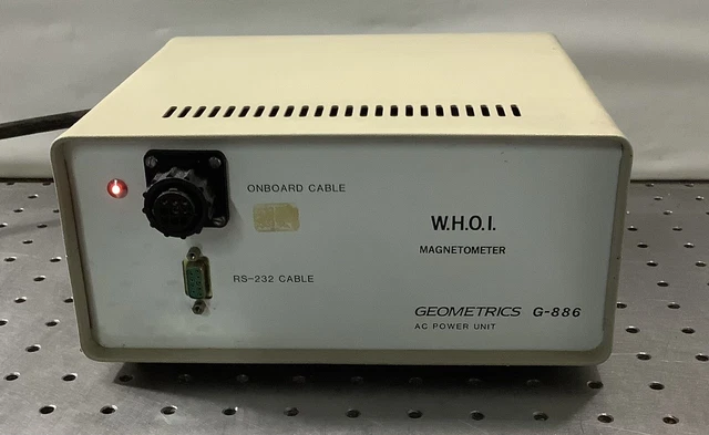 W.H.O.I. Magnetometer Geometrics G-886 AC Power Unit W.H.O.I. Magnetometer Geometrics G-886 AC Power Unit