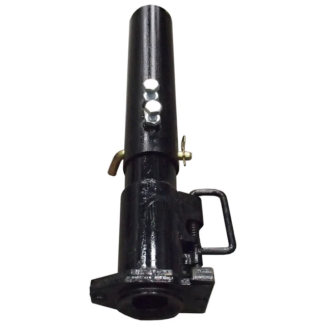 ROUND RAM GOOSENECK Trailer Coupler Adjustable Height 25,000 lbs 25/16