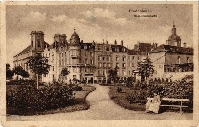 CPA AK DIEDENHOFEN Moseistadenpartie (454723)