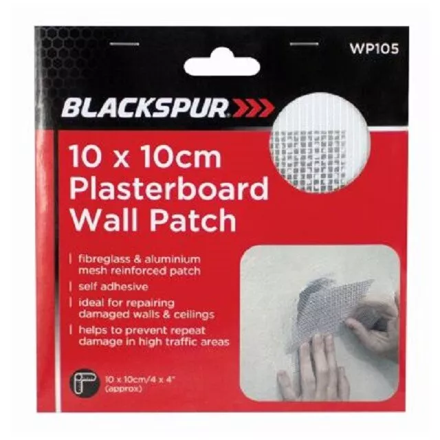 Permanent Plasterboard Wall Patch Patches Repairs Damaged Walls & Ceilings DIY