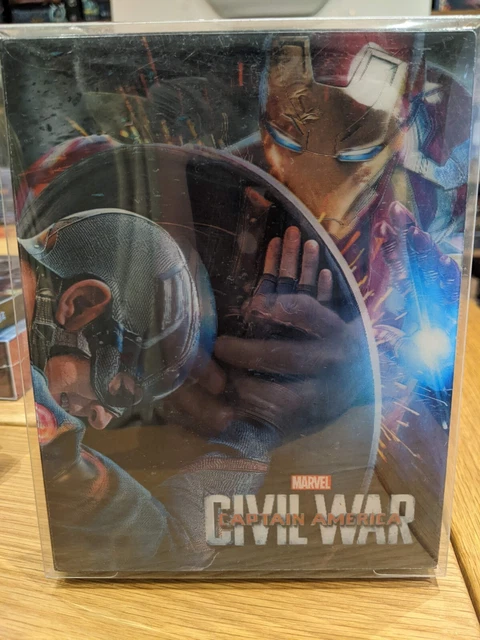 Captain America Civil War, WeET One Click 3D/2D BluRay Steelbook, PLEASE READ