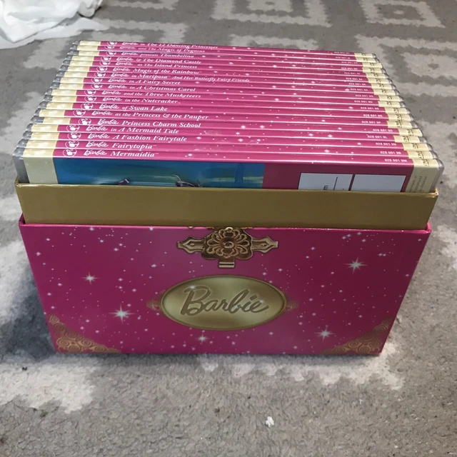 BARBIE CLASSIC COLLECTION dvd box set 18 disc rare missing lid and 1 dvd missing 80.00 PicClick UK
