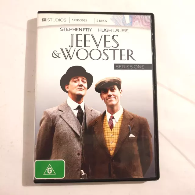 Jeeves & Wooster DVD Complete Season 1 One Region 4 PAL Hugh Laurie Stephen Fry