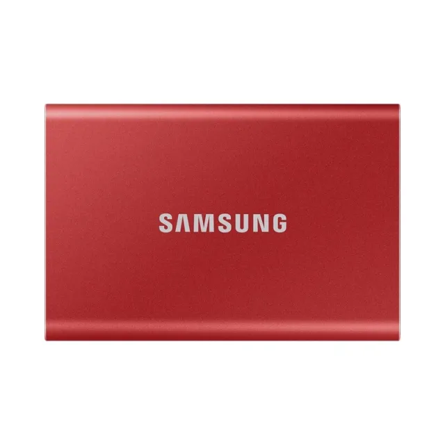 O-Portable SSD T7 1TB Metallic Red USB3.2 Type-C R/WMax 1 050MB/s Aluminium Case