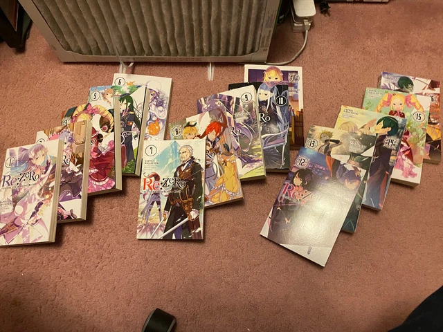 Re:zero -starting Life In Another World- (Light Novel) - SET OF 15