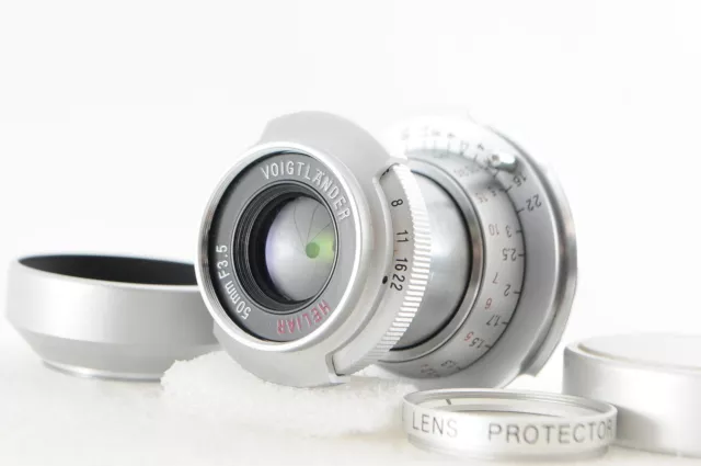 【Top Mint】Cosina Voigtlander HELIAR 50mm f3.5 101th L39 Lens From JAPAN #711