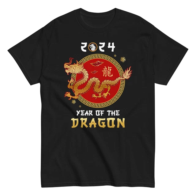 YEAR OF THE Dragon 2024 Lunar New Year Chinese New Year 2024 TShirt