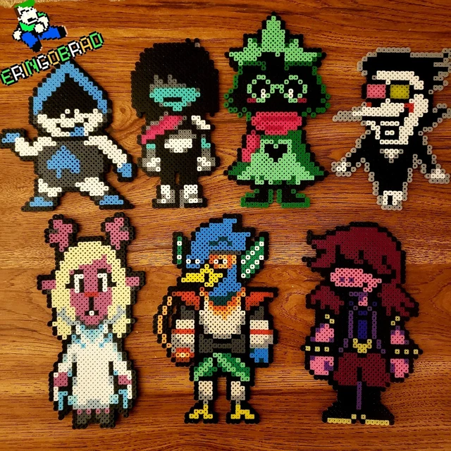 Undertale Deltarune Perler Bead Pixel Art Sprite -- Many Options!!