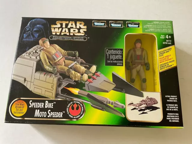 Star Wars The Power of the Force Speeder Bike Neu + OVP  (K045)