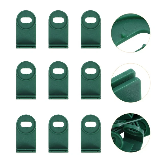 50 PCS FIXING Clip Greenhouse Clips Plant Hangers for Vine Corner