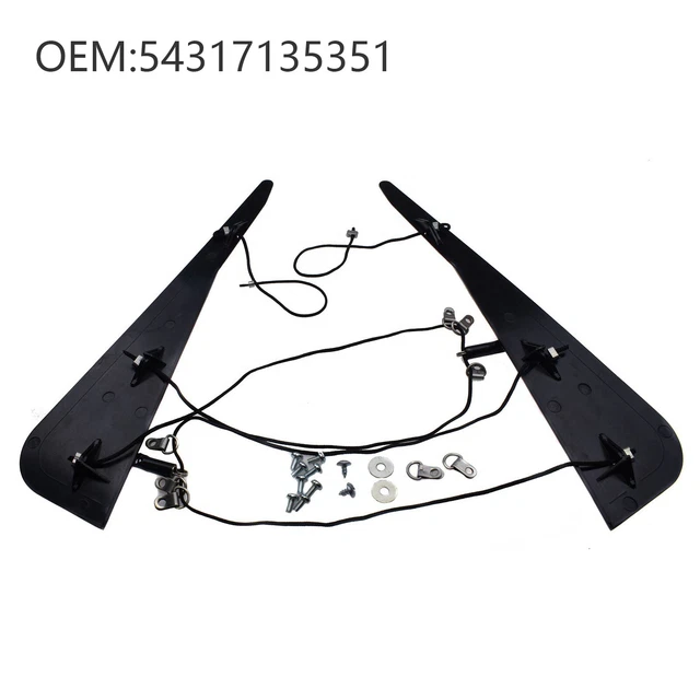 Boshu Daili Store Outils De Réparation De Toit Ouvrant De Voiture, Kit De Réparation De Ciel De Colonne C De Toit Convertible Compatible Avec BMW E46 325Ci 330Ci M3 54317135351 BACB12-KIT108