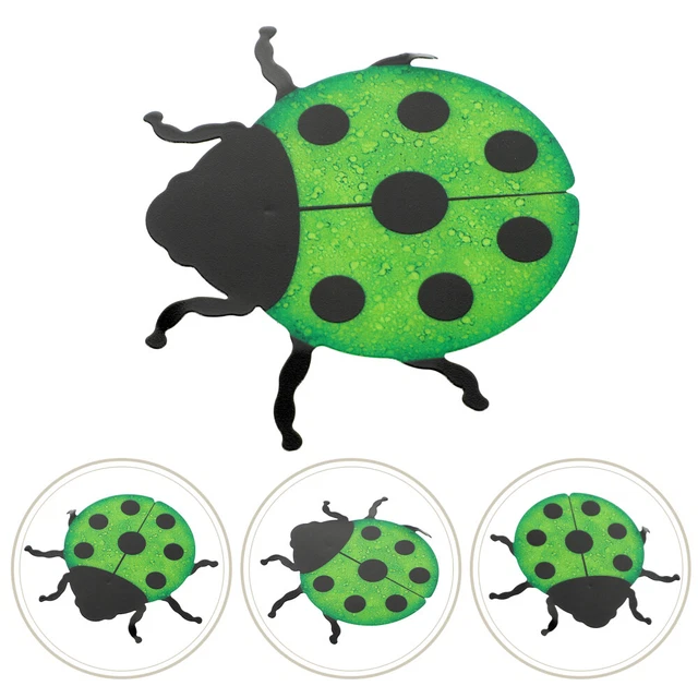 Insect Theme Wall Hanging Decor Beetle Wall Decor Metal Beetle Wall Sculpture