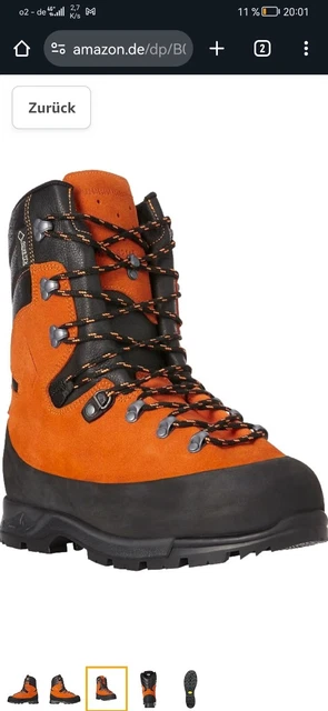 schnittschutzstiefel