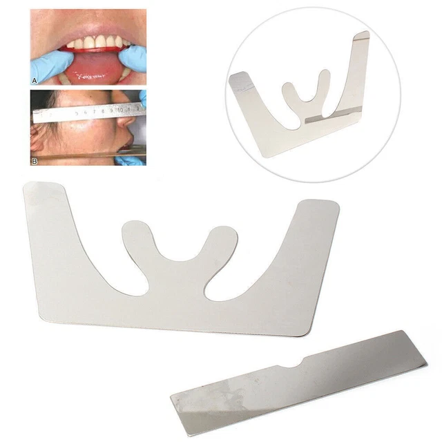 Maxillary Casting Jaw Fox Plane Dental Oral Stainless Autoclavable Occlusal Tool