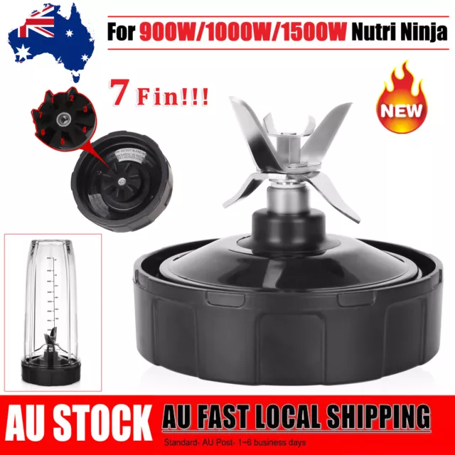 For Nutri Ninja Auto IQ Blade BL641 BL642 BL682 Part Blender 7 Fin Extractor