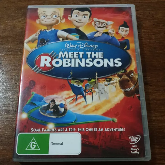 Meet the Robinsons DVD R4 Like New! FREE POST