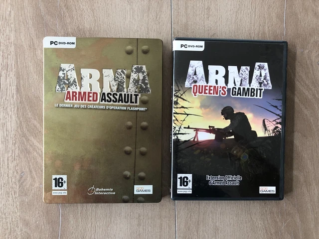 ARMA ARMED ASSAULT Pc Cd Rom Vf Steelbook EUR 7,13 - FR