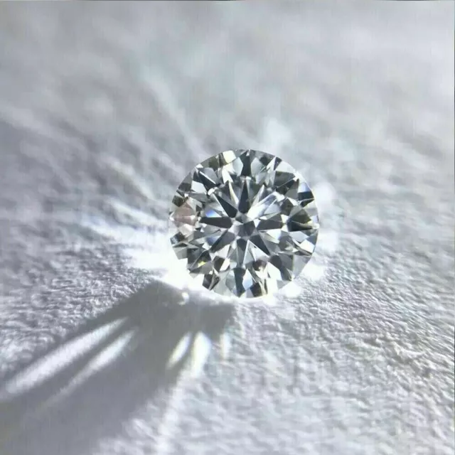 Diamant naturel de 1 ct, taille ronde, certifié GIE, taille de bague VVS1,...