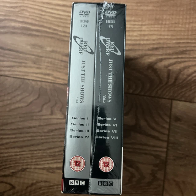 RED DWARF COMPLETE Series DVD Box Set Volumes 1 and 2 £21.50