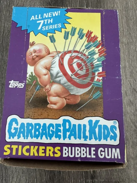 7th Series Garbage Pail Kids 48 Sealed Packs & Wax Box
